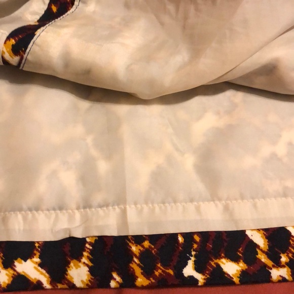 Navy Printed Skirt - Picture 4 of 4